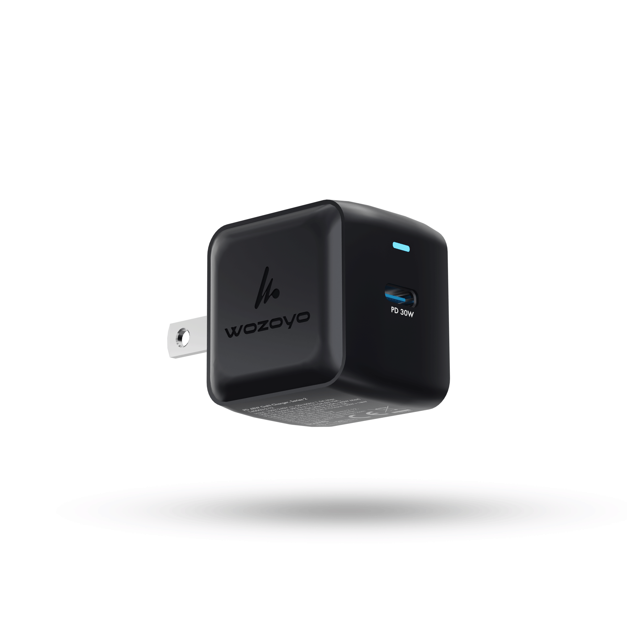 PD 30W GaN Charger, Black, Series 1