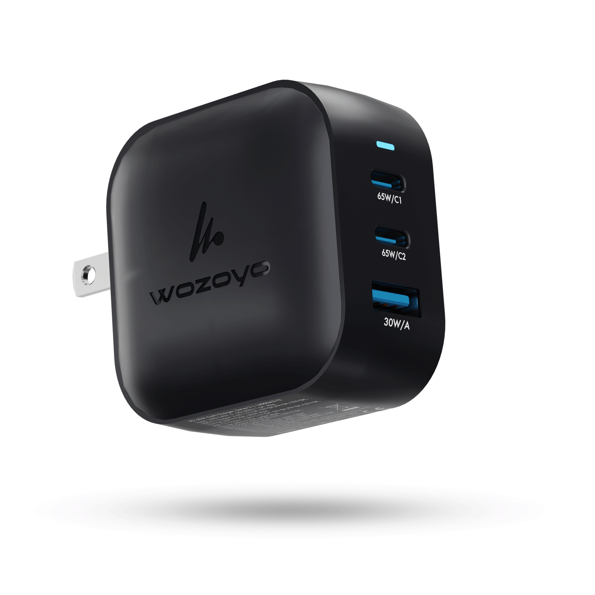PD 65W GaN Charger, Black, Series 2