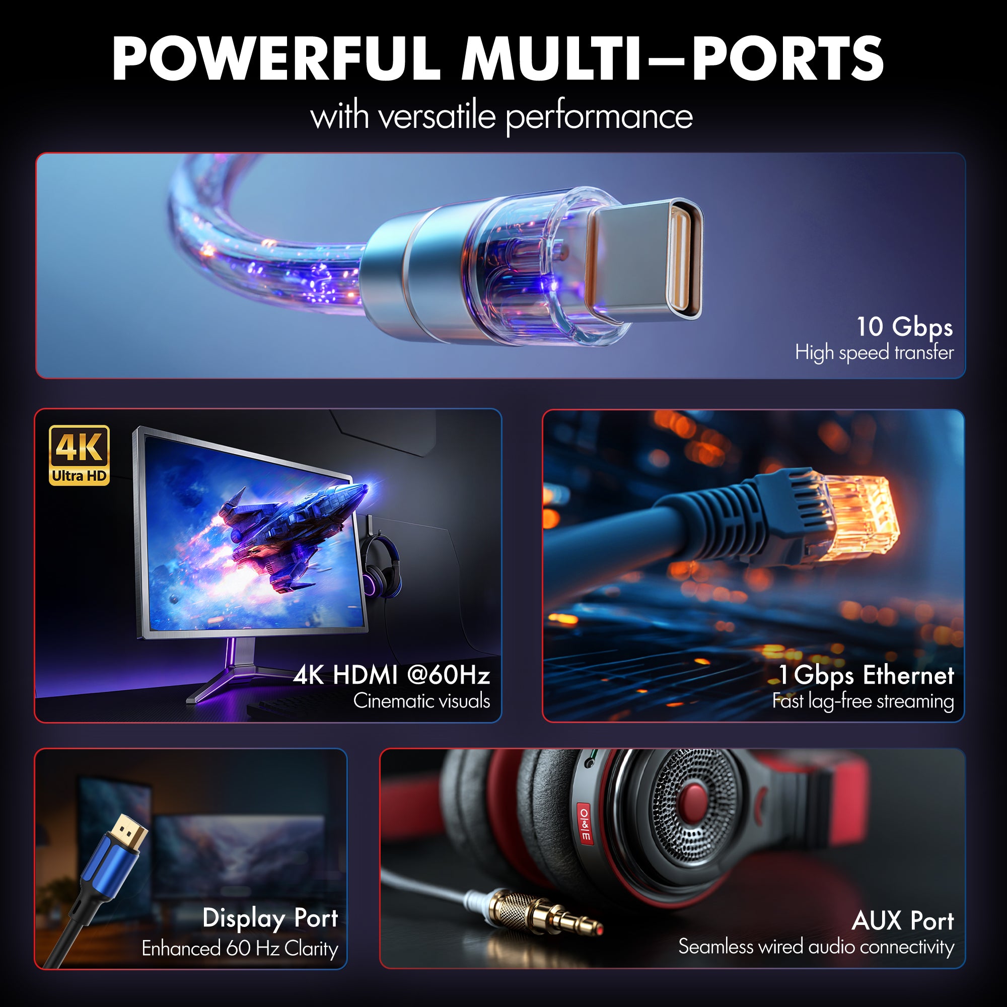 Type C 11 in 1 Docking Station, Series 1