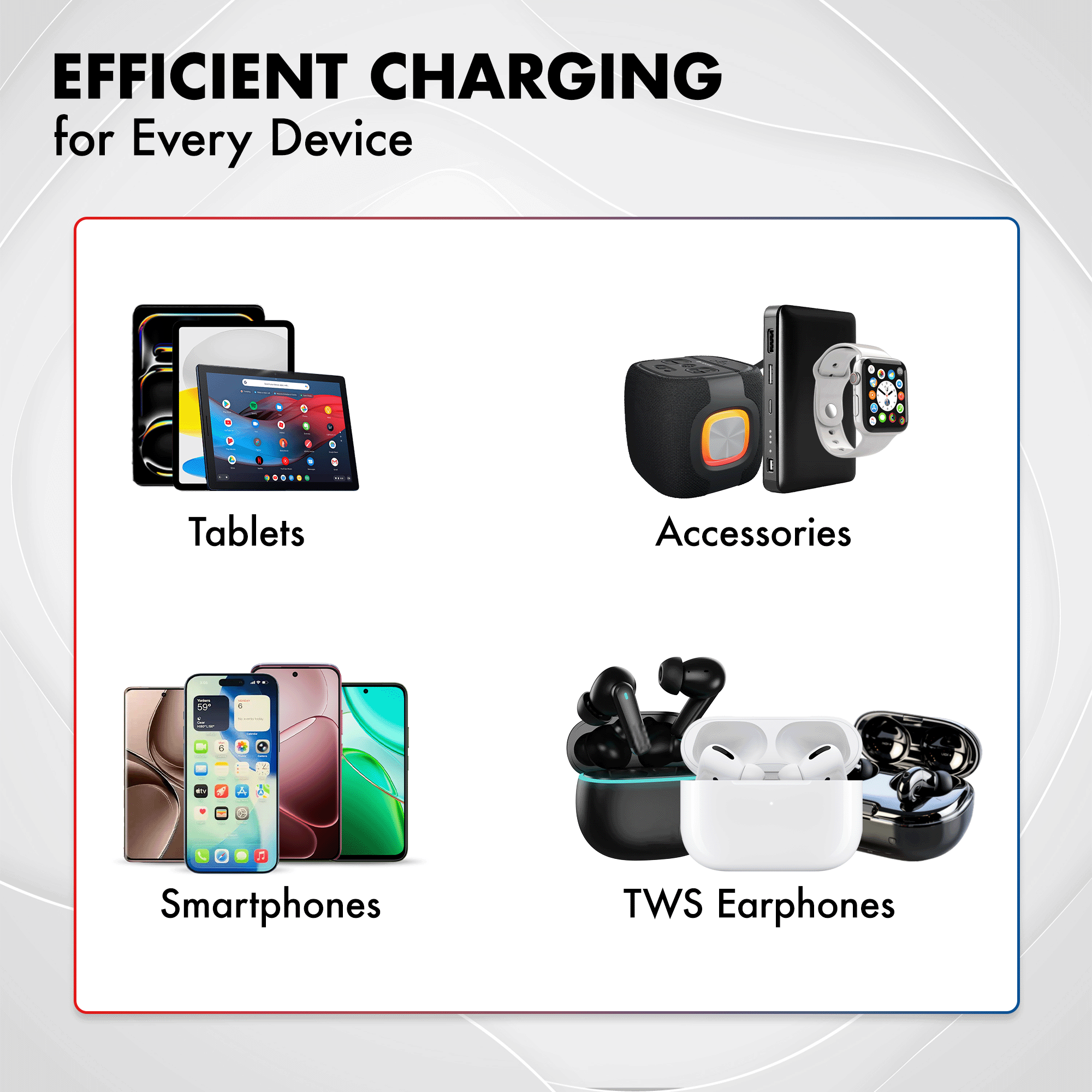 PD 30W GaN Charger, Black, Series 1