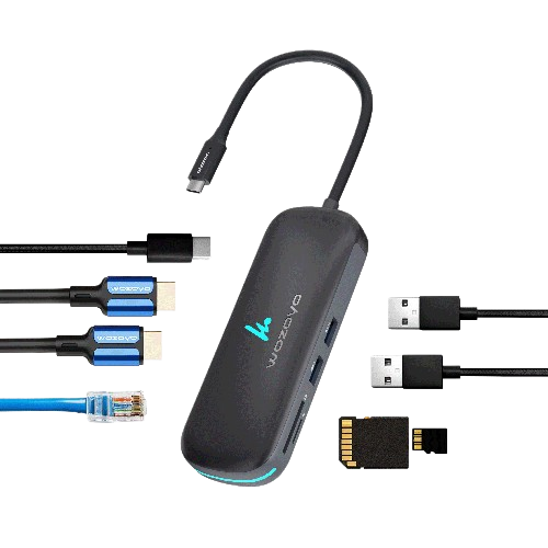 Type C 8 in 1 Docking Station, Series 1