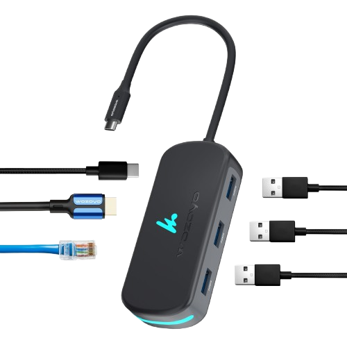 Type C 6 in 1 Docking Station, Series 1