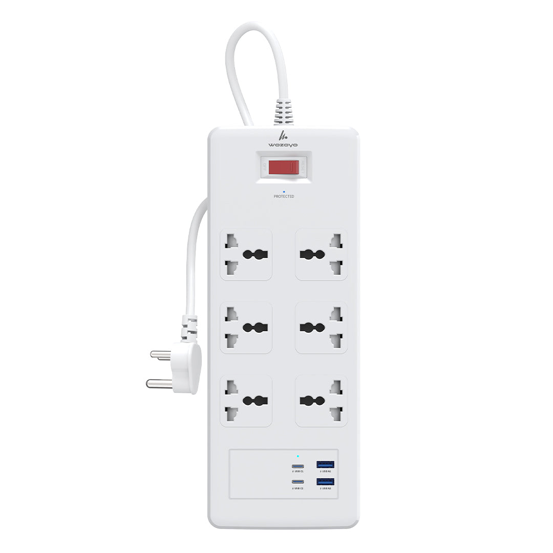 6 Out Surge Protector