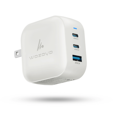 PD 65W GaN Charger, White, Series 2