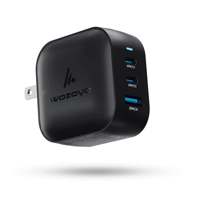 PD 65W GaN Charger, Black, Series 2