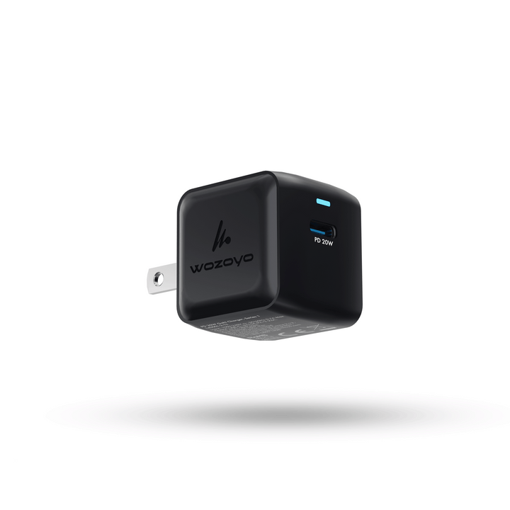 PD 20W GaN Charger, Black, Series 1