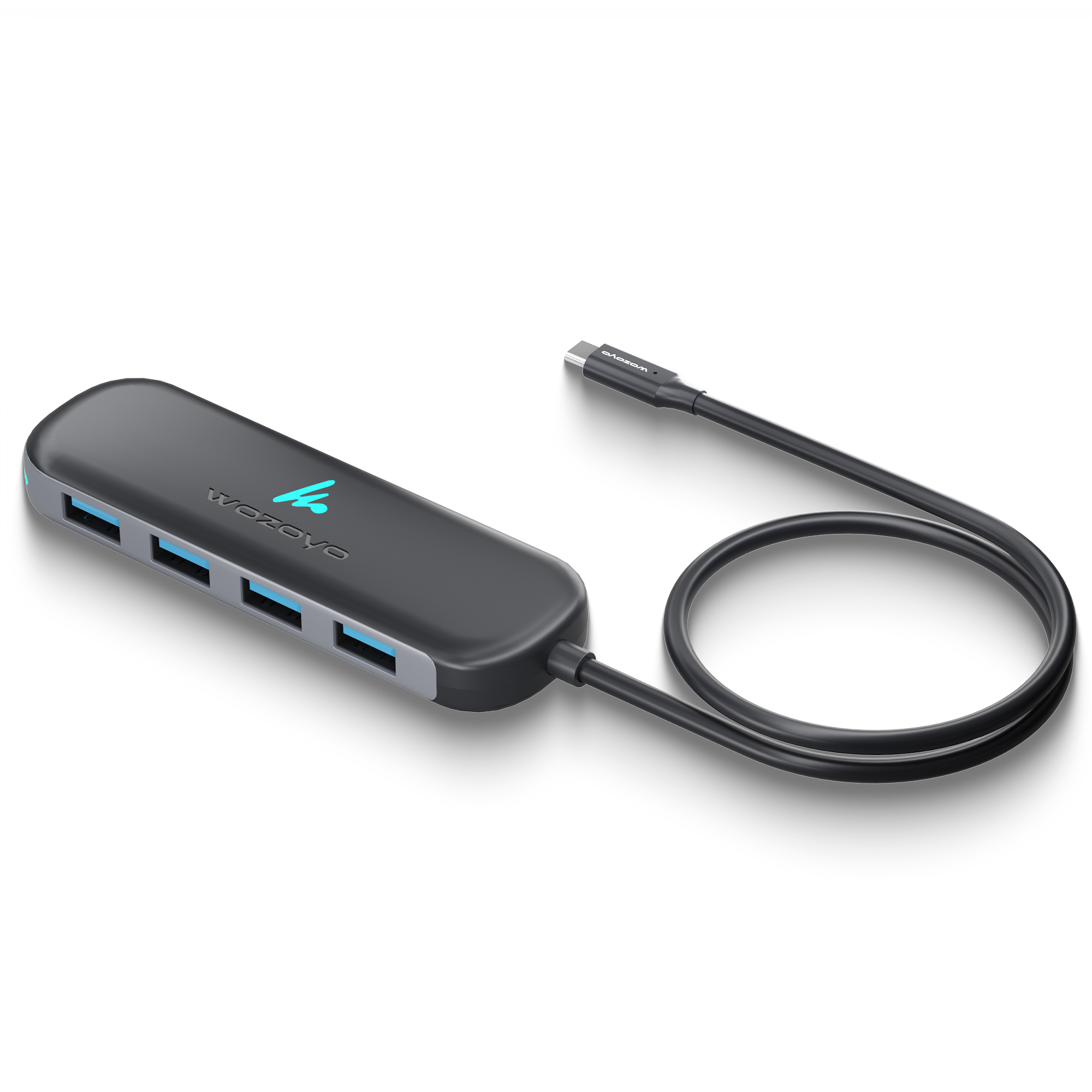 Type C to 4 Port USB 3.2 Hub, Series 1