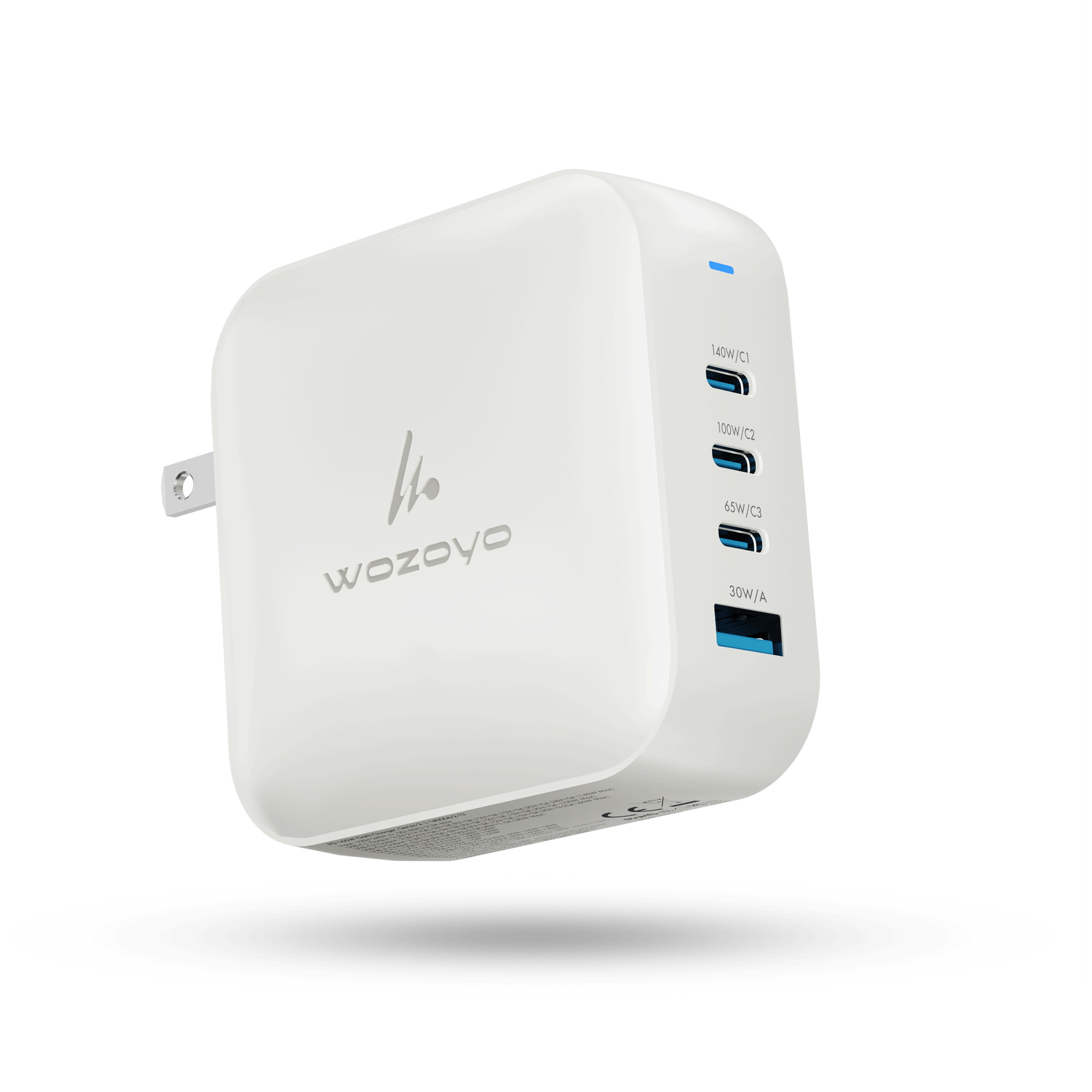 PD 165W GaN Charger, White, Series 2