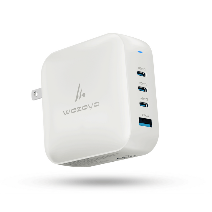 PD 165W GaN Charger, White, Series 2