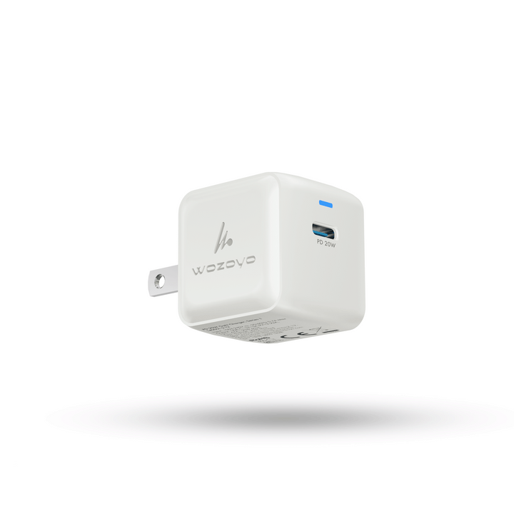 PD 20W GaN Charger, White, Series 1