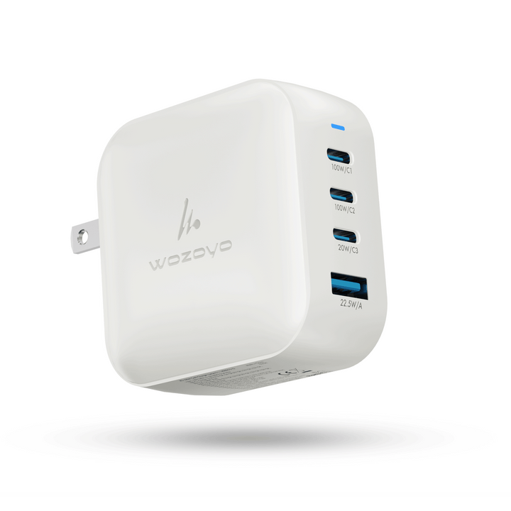 PD 100W GaN Charger, White, Series 2