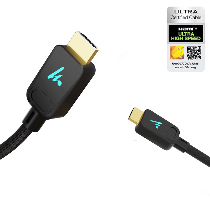 HDMI Cable with LED 2.1 Compliant - 1 Meter, Series 2