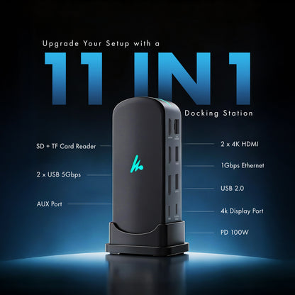 Type C 11 in 1 Docking Station, Series 1
