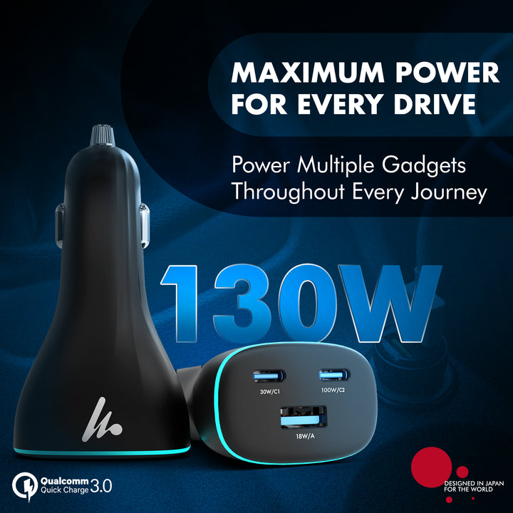 PD 130W Car Charger, Series 1