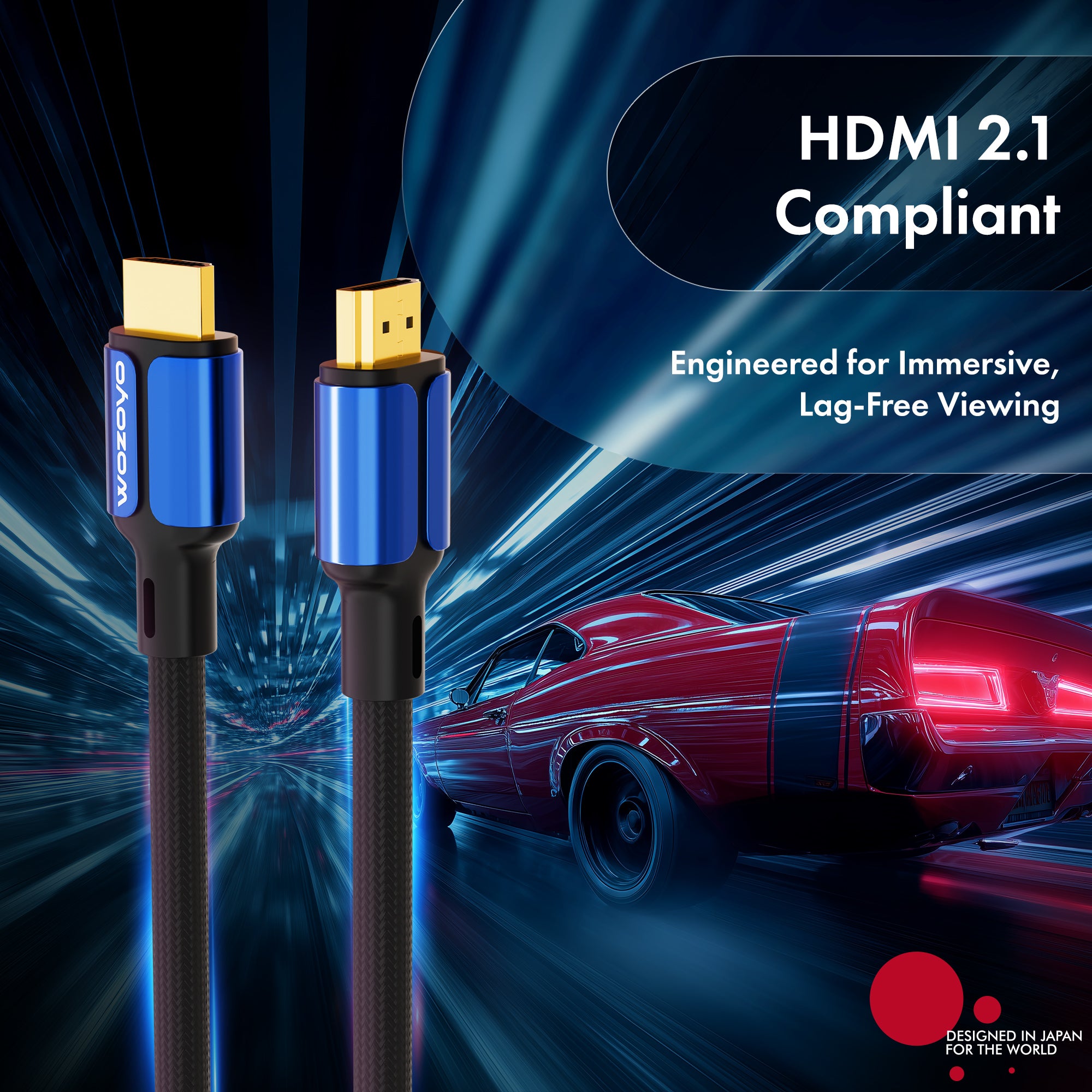 HDMI Cable 2.1 Compliant - 2 Meter, Series 1