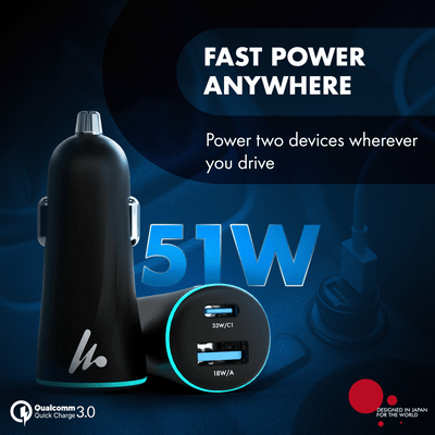 PD 51W Car Charger, Series 1