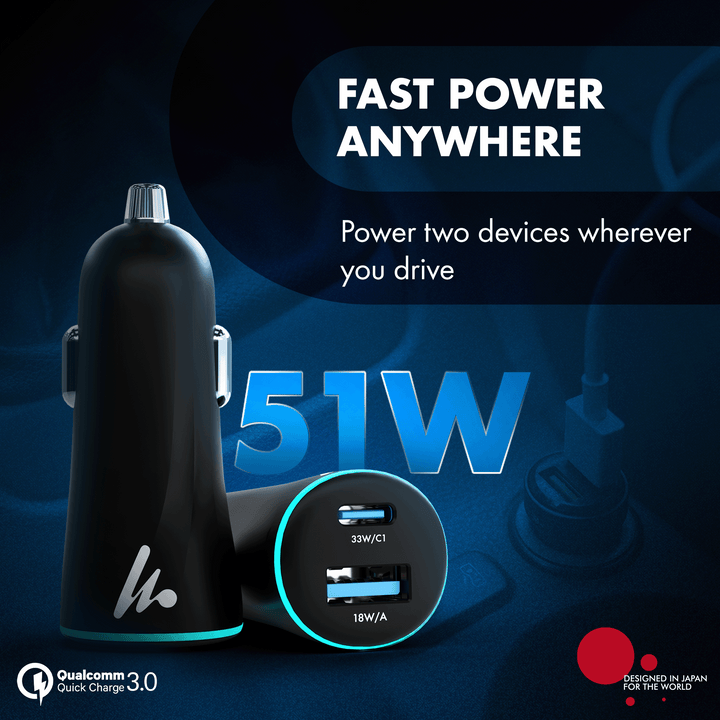 PD 51W Car Charger, Series 1