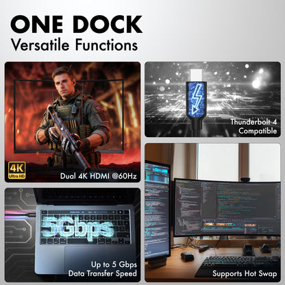 Type C 10 in 1 Docking Station, Series 1