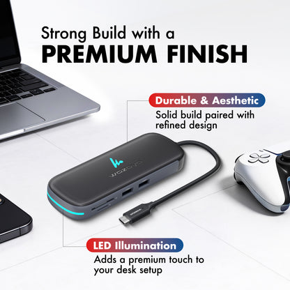 Type C to 8 in 1 Docking Station, Series 1