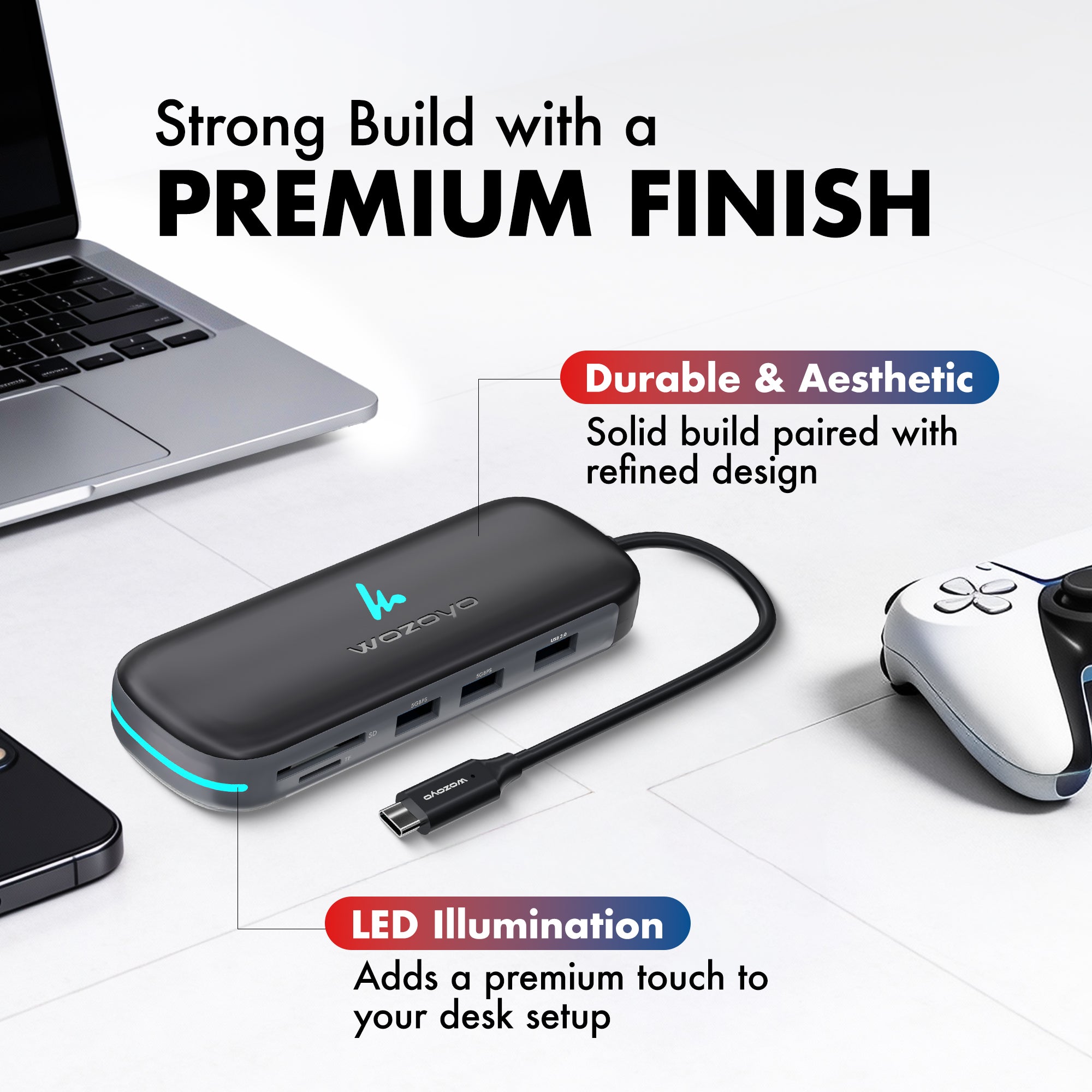 Type C 9 in 1 Docking Station, Series 1