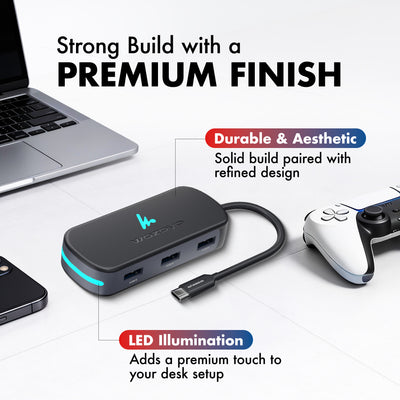 Type C 6 in 1 Docking Station, Series 1