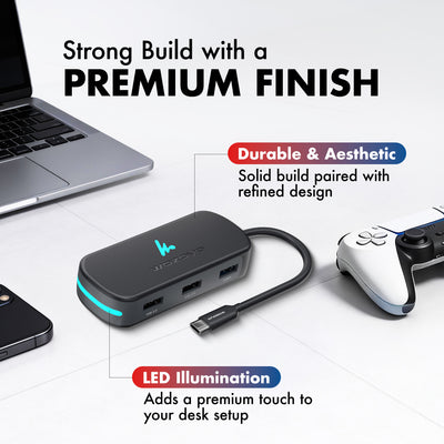 Type C 5 in 1 Docking Station, Series 1
