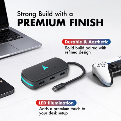 Type C 5 in 1 Docking Station, Series 1