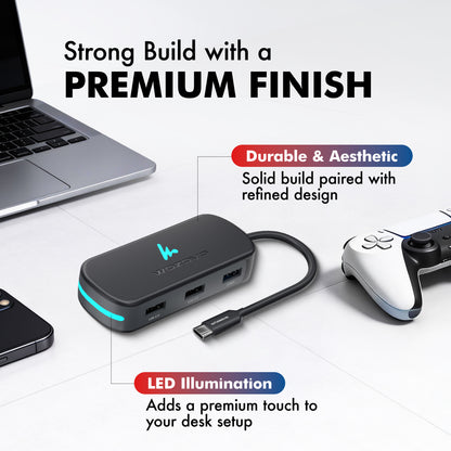 Type C 5 in 1 Docking Station, Series 1