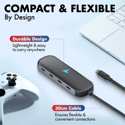 Type C to 4 in 1 Type C Hub, Series 1