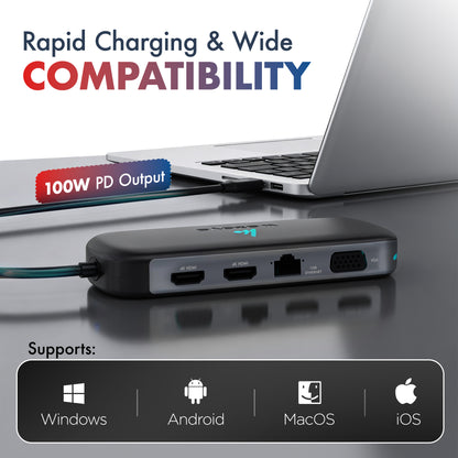 Type C 10 in 1 Docking Station, Series 1