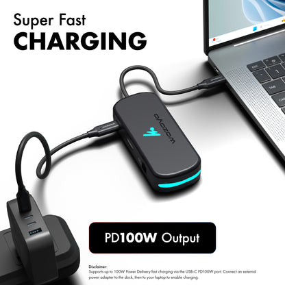 Type C 6 in 1 Docking Station, Series 1