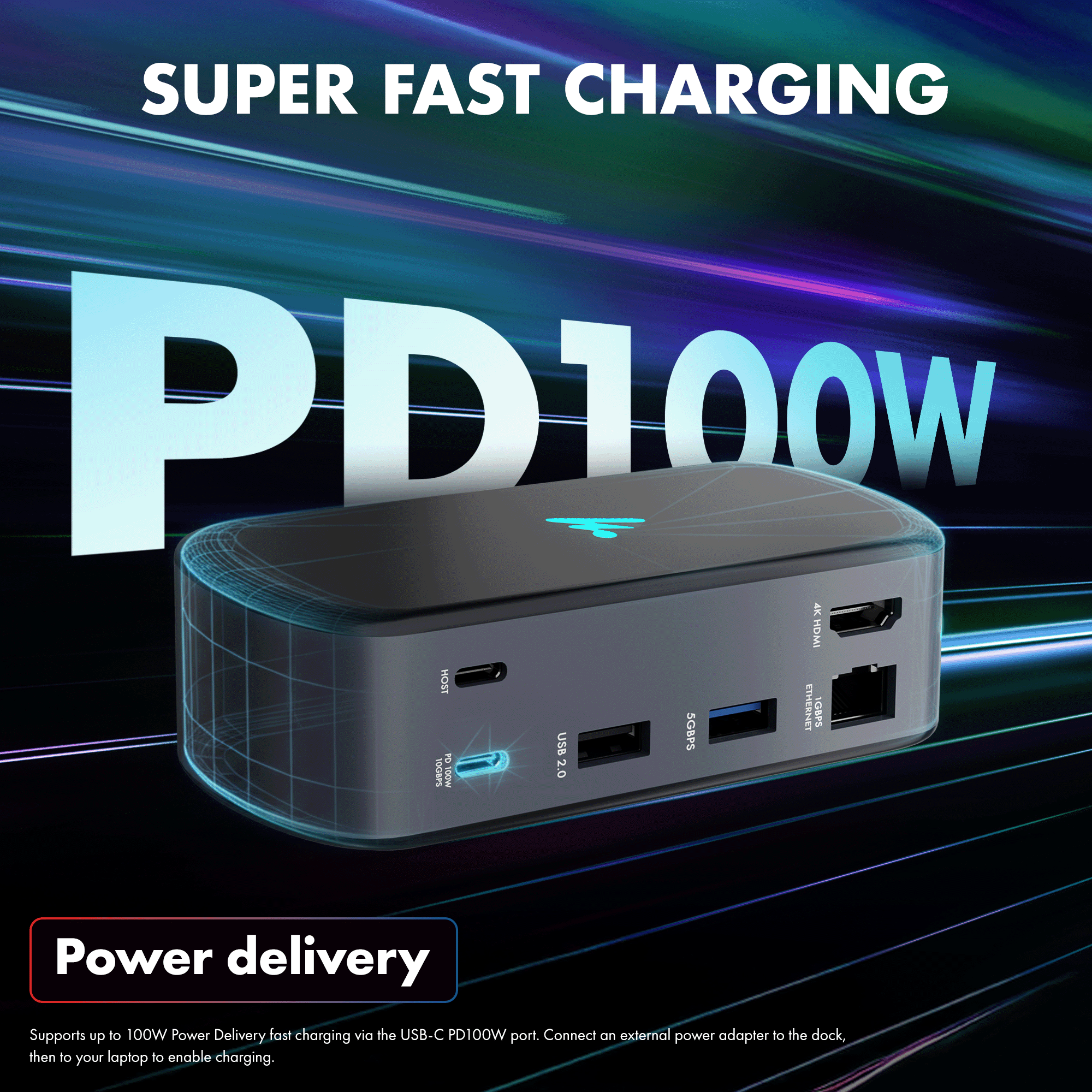 Type C 12 in 1 Docking Station, Series 1