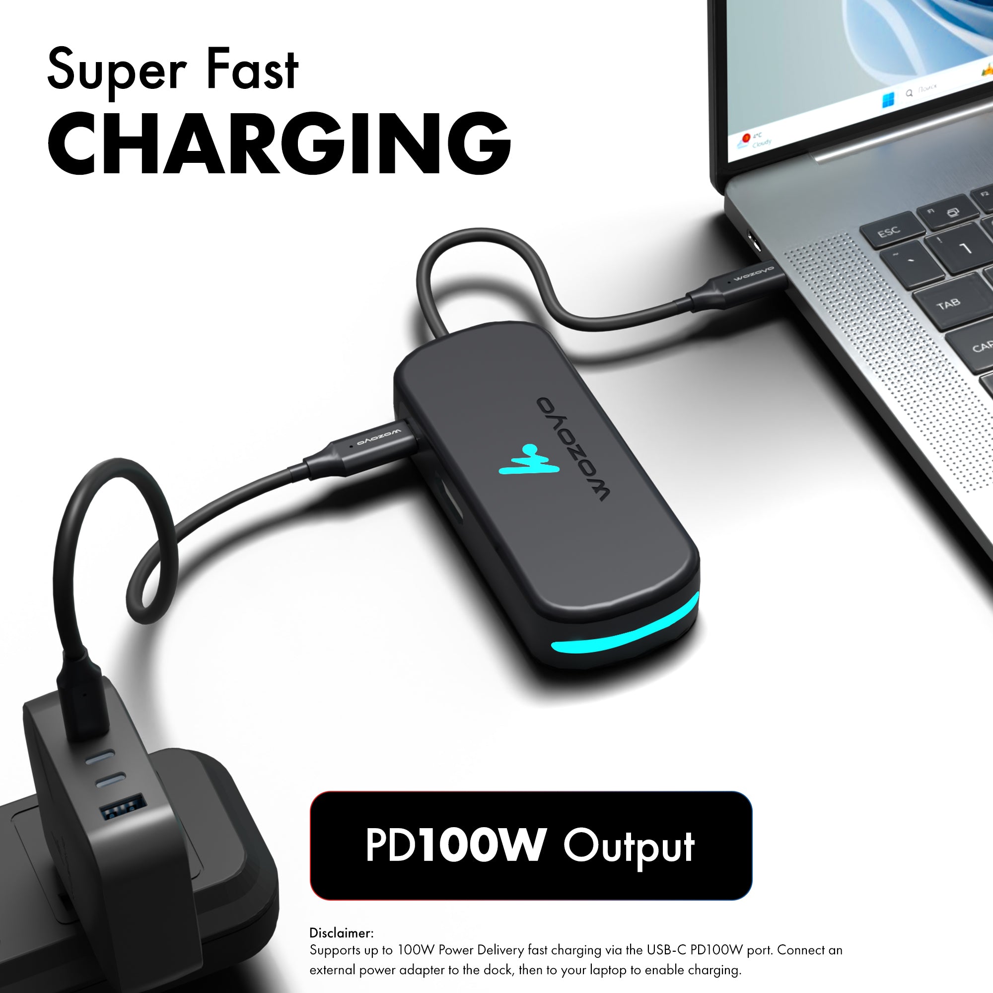 Type C 5 in 1 Docking Station, Series 1