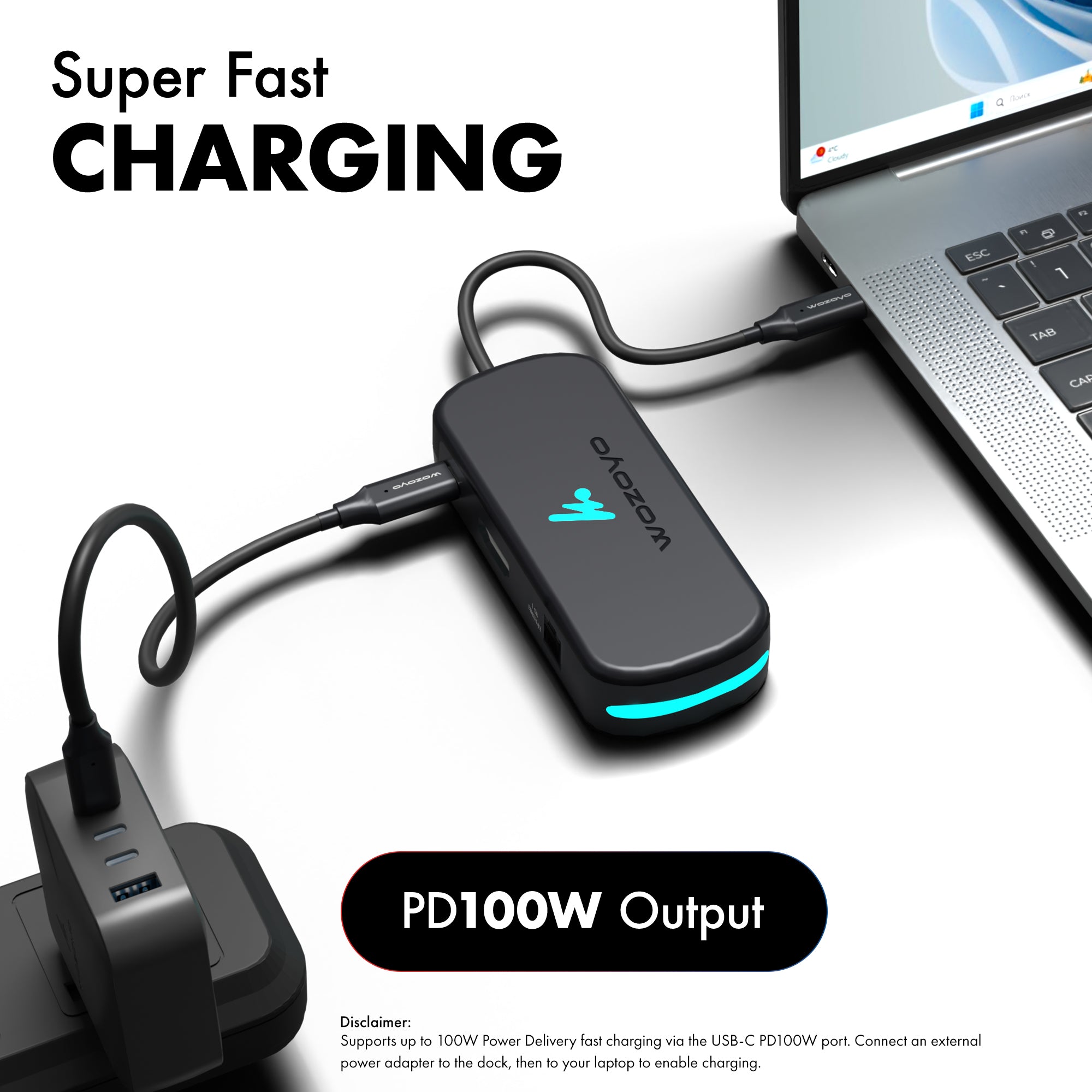 Type C 6 in 1 Docking Station, Series 1