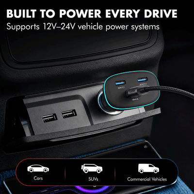 PD 130W Car Charger, Series 1