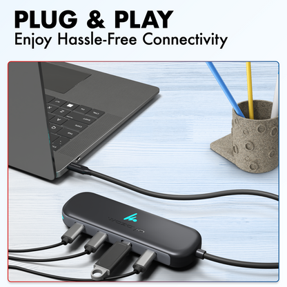 Type C to 4 in 1 Type C Hub, Series 1