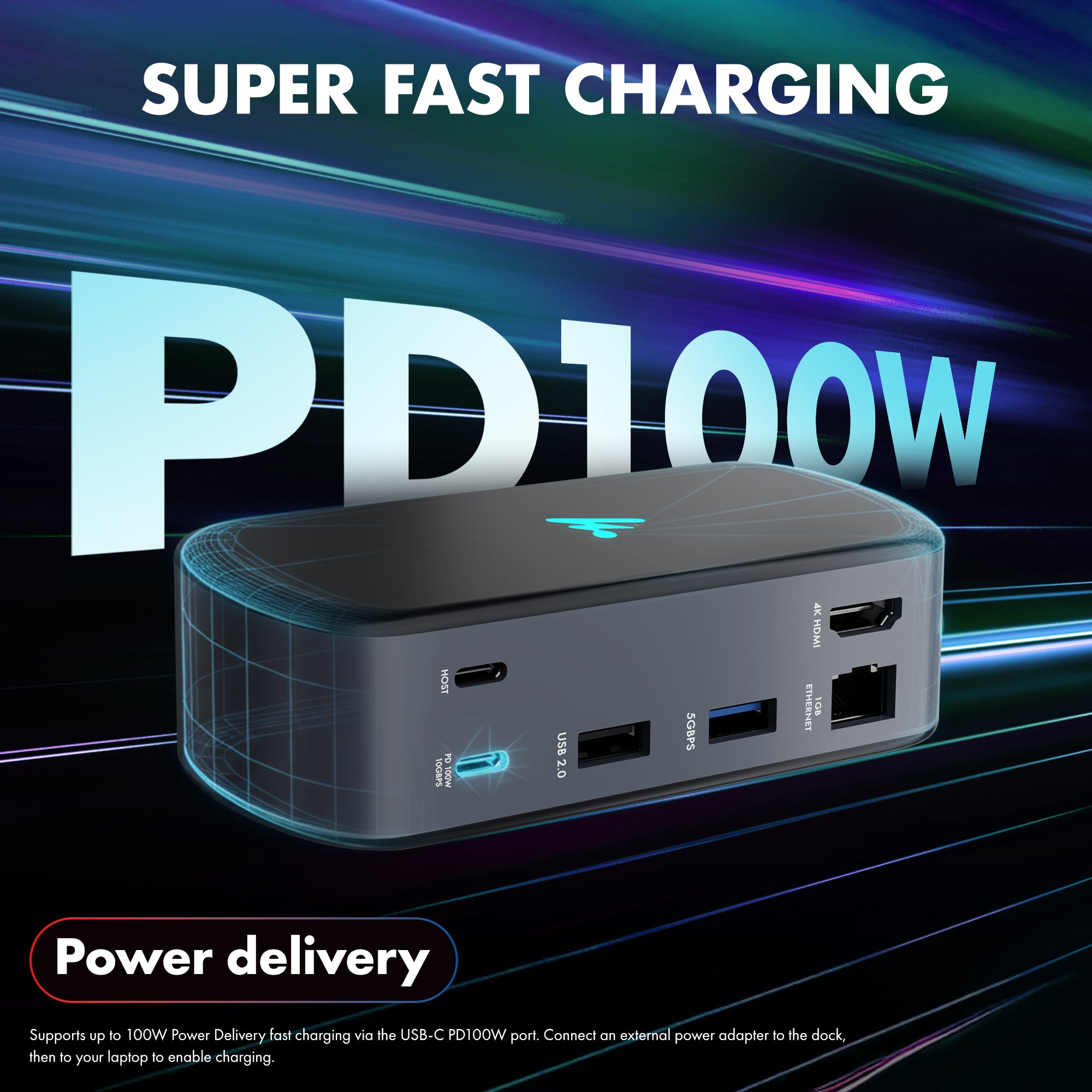 Type C 12 in 1 Docking Station, Series 1