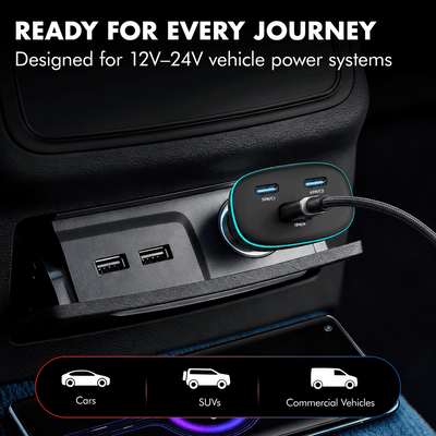 PD 95W Car Charger, Series 1