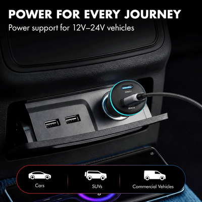 PD 51W Car Charger, Series 1