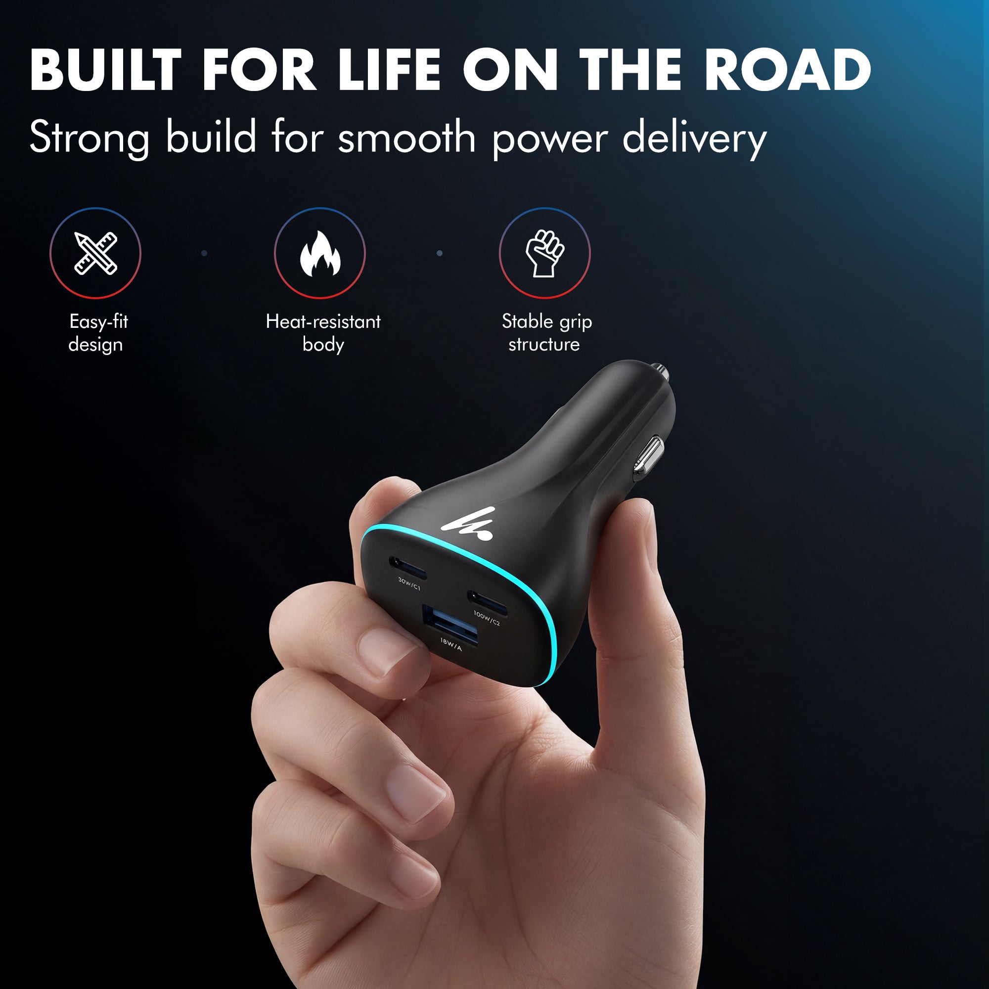 PD 130W Car Charger, Series 1
