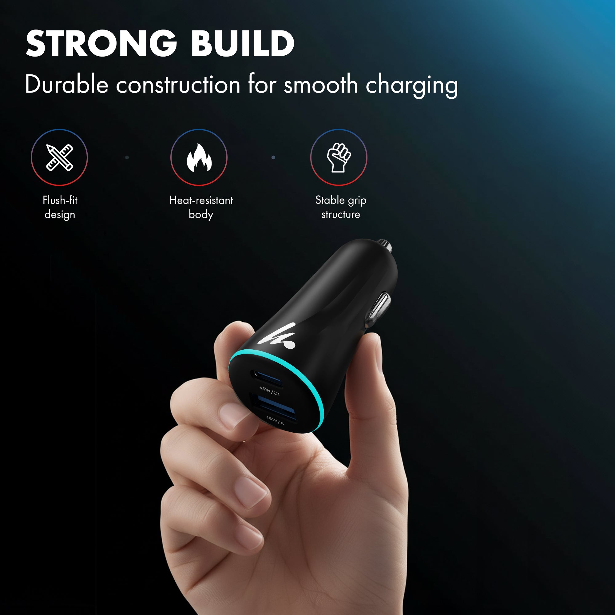 PD 45W Car Charger, Series 1