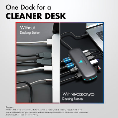 Type C 10 in 1 Docking Station, Series 1