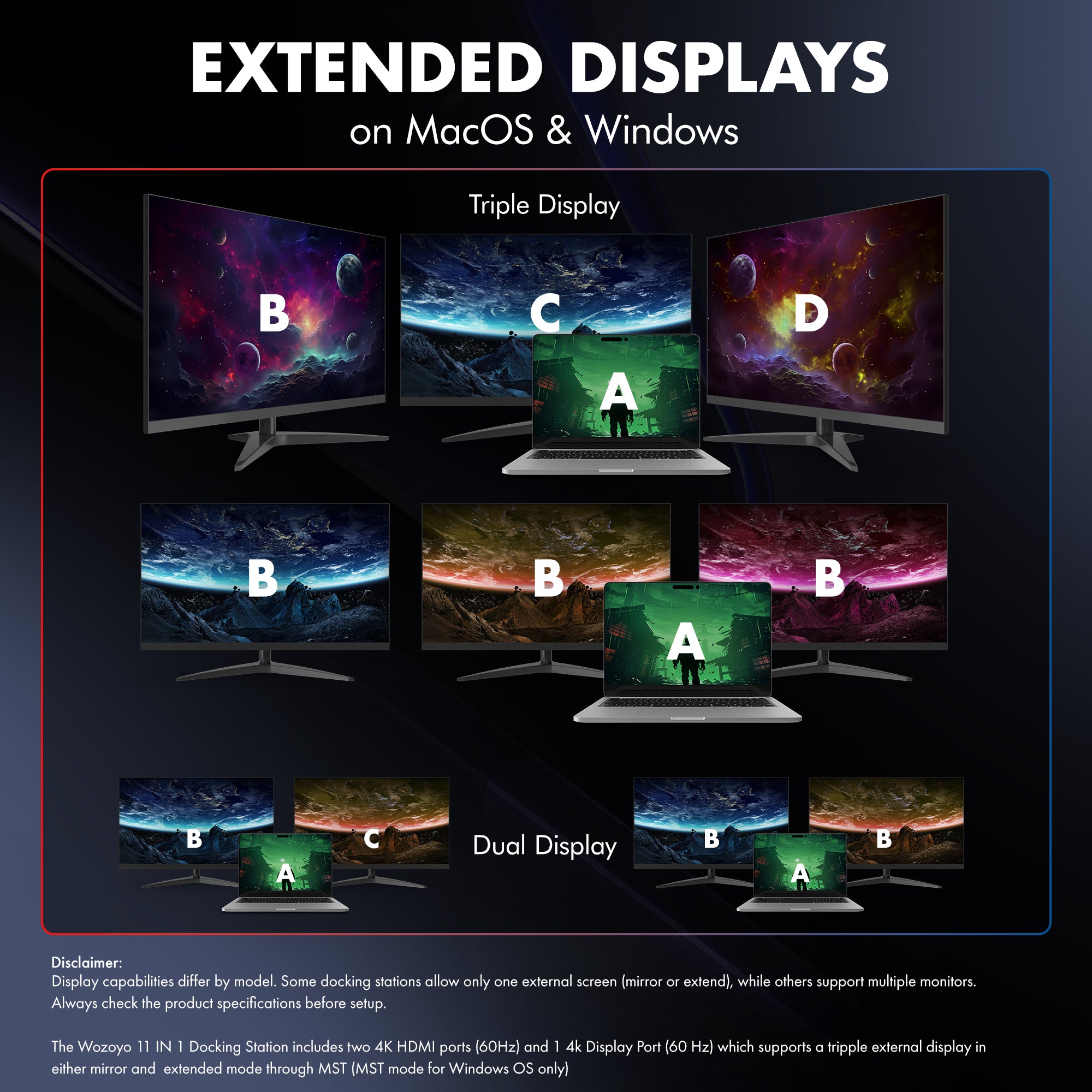 Type C 11 in 1 Docking Station, Series 1