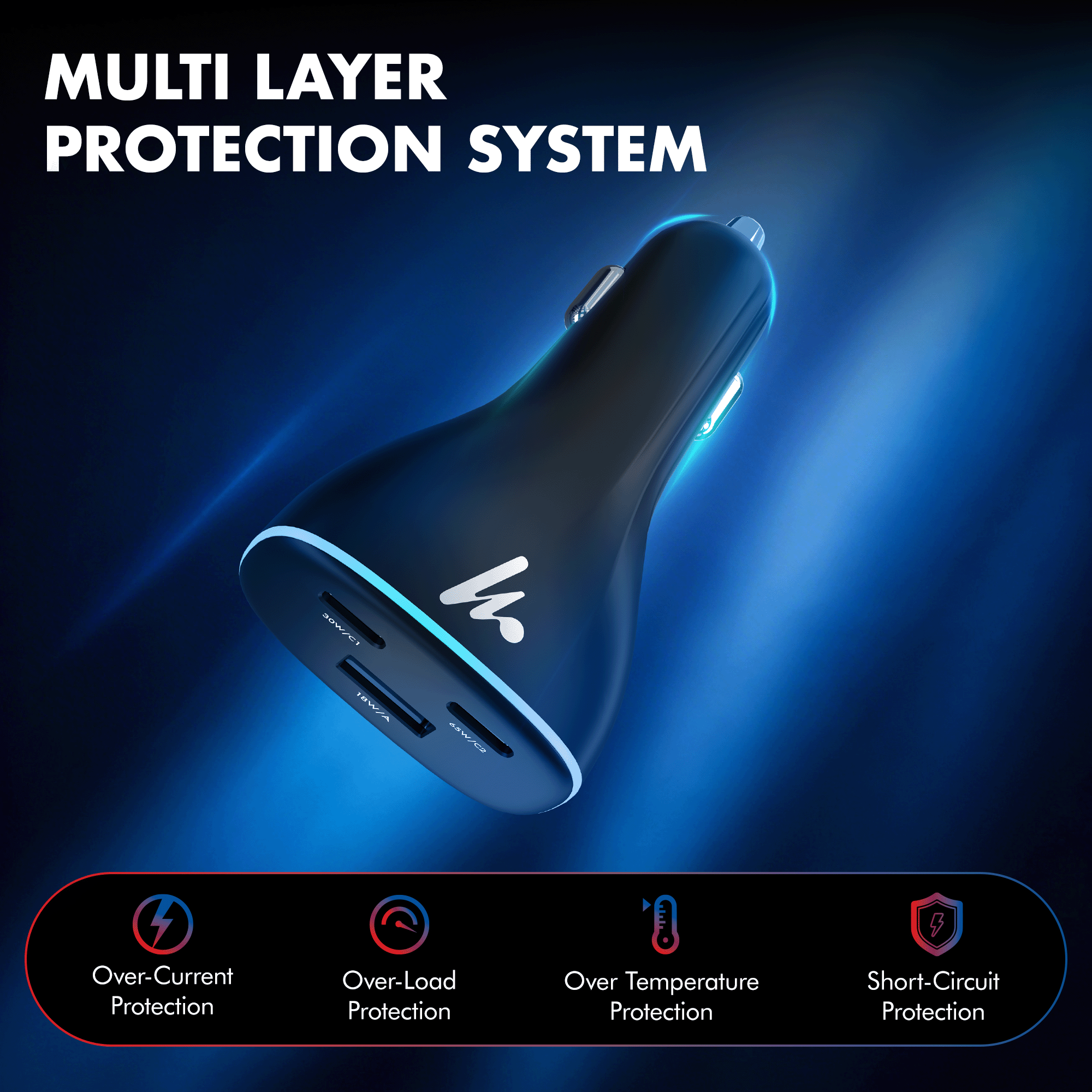 PD 95W Car Charger, Series 1