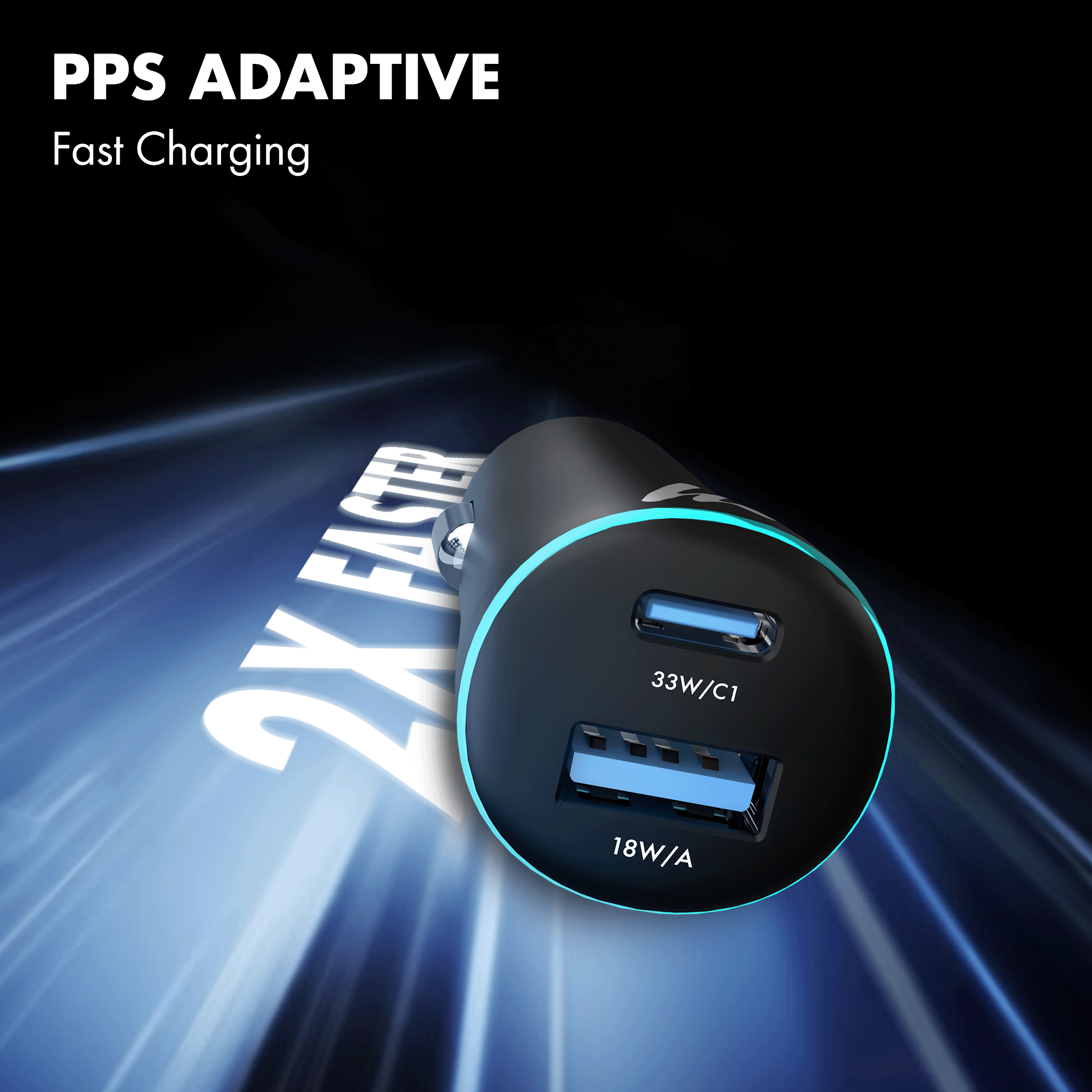 PD 51W Car Charger, Series 1