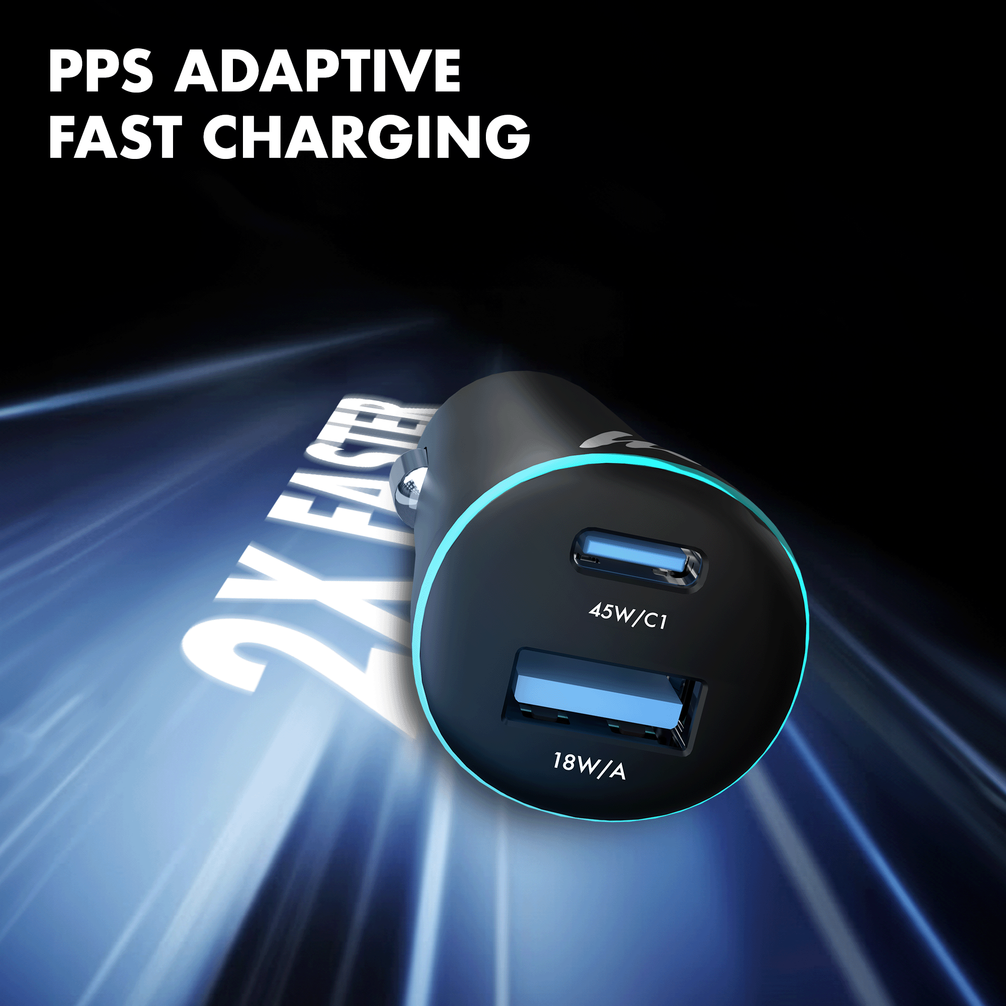 PD 45W Car Charger, Series 1
